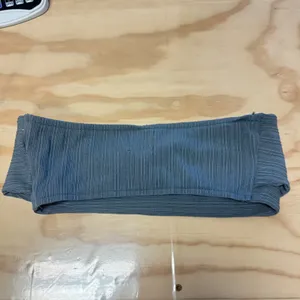 Princess Polly Ribbed Twist Front Tube Top Grey Bandeau US 6 Party‎ Minimalist thumbnail 2