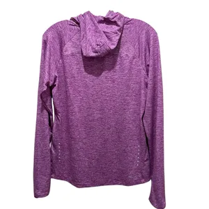 Nike Dri-Fit Running Top Long Sleeve Purple Heathered Women’s Size Medium thumbnail 6
