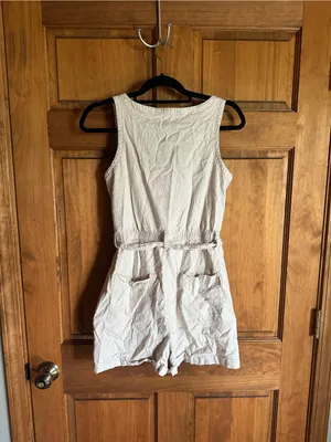 Toad&Co Cream hemp Sleeveless Button thumbnail 6