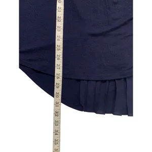 Roz & Ali Women's Navy Blue Blouse thumbnail 5