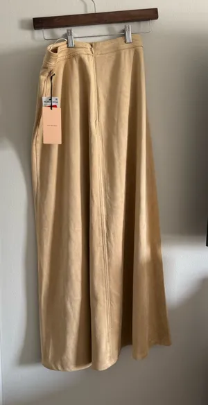 Halogen faux suede skirt thumbnail 1