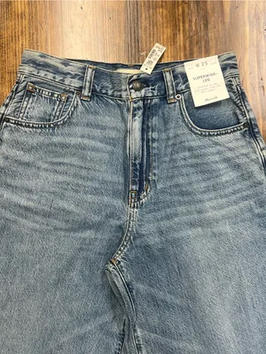 Madewell Superwide-Leg Jeans: Airy Denim Edition Size 25 NWT thumbnail 9