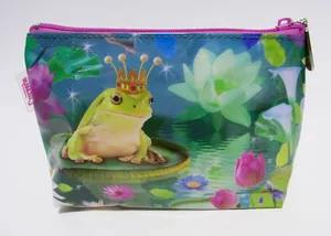 Catseye London beautiful frog prince makeup bag Green thumbnail 1