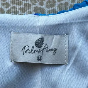 Palms Away Maxi Sundress Blue Size M thumbnail 5