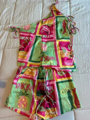 Amazon Tropical Print Two Piece Set thumbnail 1