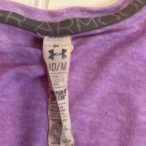 Under Armour purple v-neck tee thumbnail 4