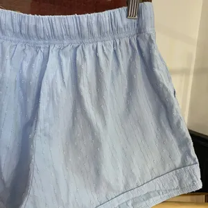 Bishop + Young Baby Blue Textured Boxer Style Pull On Shorts - Sz M 💕🎀 thumbnail 5