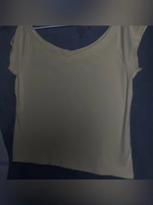 Banana Republic Pale Butter Yellow Scoop Neck Tank size XL‎ basic thumbnail 4