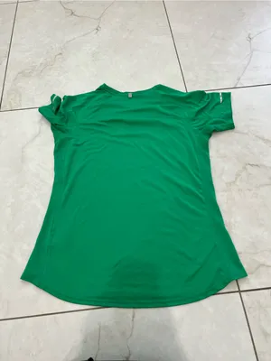 Nike Green Athletic Short Sleeve T-Shirt Size Large thumbnail 5