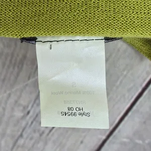 J.Crew Womens Green 100% Merino Wool Cardigan Jeweled Buttons 99545 Size S thumbnail 4