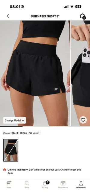 Fabletics Shorts thumbnail 3