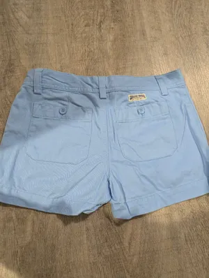 Vintage Ralph Lauren Chinos Blue Shorts Size 1 thumbnail 2