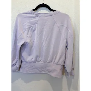 Lululemon Softstreme Ribbed-Hem Pullover Faint Lavender Purple Sweatshirt 8 thumbnail 7