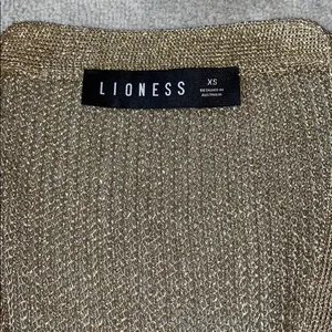 Lioness Gold Wrap Dress thumbnail 6