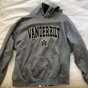 Vanderbilt Commodores Hooded Sweatshirt Gray Size L thumbnail 1