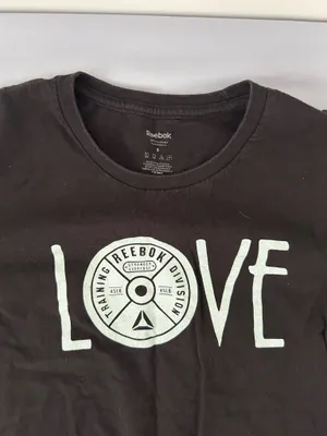 Reebok Women’s LOVE Training Graphic T-Shirt – Size S thumbnail 2