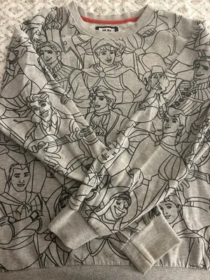 “OH MY DISNEY!” Disney Prince crewneck thumbnail 1
