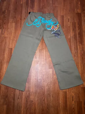 Green Ed Hardy Pants thumbnail 2