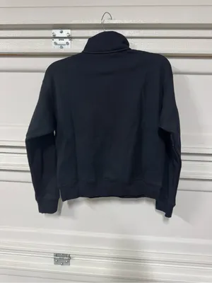 Fabletics COZY FLEECE HALF ZIP SWEATSHIRT, BLACK, M Womens New thumbnail 5