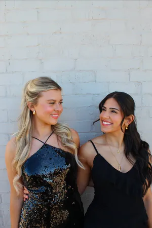 Black Long Sequin Formal Dress Size XS thumbnail 3