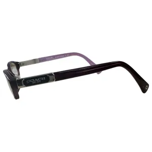Coach Kinslee HC 6037F Purple Eyeglasses Glasses Frames – NEEDS LENSES thumbnail 4