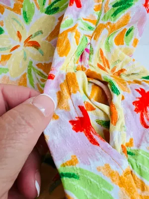 Crown & Ivy Bright Floral Print Dress thumbnail 3