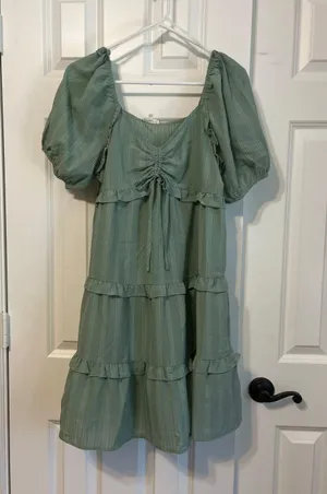 JODIFL Green Dress thumbnail 1
