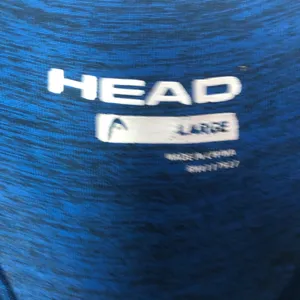 Women’s blue racer back workout tank thumbnail 5