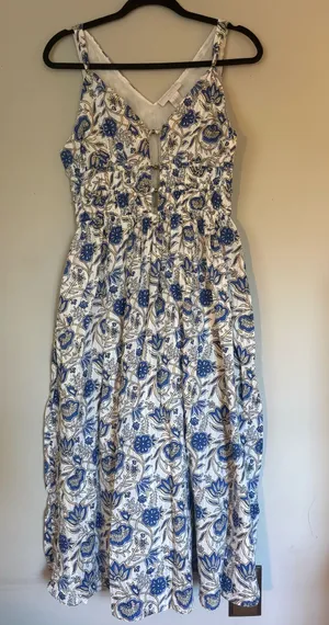 Caroline Constas Patterned midi dress thumbnail 1