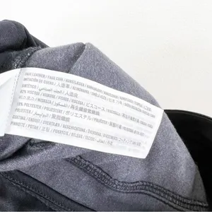 Abercrombie & Fitch The 90s Straight Ultra High‎ Rise Curve Love Vinyl Pants 33 thumbnail 6
