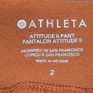 Athleta Attitude II Jogger Pants Size 2 Yoga Pilates Workout Running‎ Ruched thumbnail 5