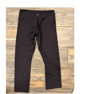 Lululemon Black High Rise Yoga Leggings Bundle of‎ 2 Size 4 Cropped Full Length thumbnail 6