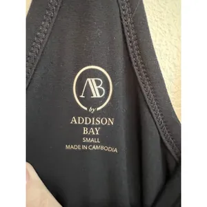 Tuckernuck Addison Bay Active Dress Size S Black‎ Racerback Built In Shorts thumbnail 4