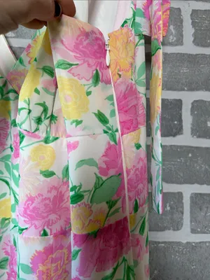 WAYF Floral Tiered Midi Dress XL Garden Party Wedding Guest Ruffle Dress thumbnail 4