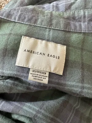 American Eagle Outfitters Cropped Flannel thumbnail 3