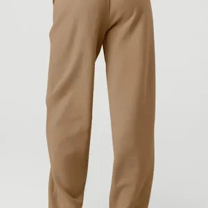 Alo Yoga Accolade Straight Leg Sweatpants Tan Brown Large W0456R thumbnail 3