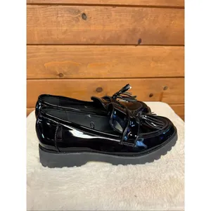 Jones New York Women's Loafers Priscilla Black patent leather Sz 10 NWOB thumbnail 2