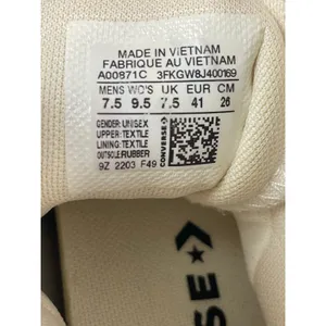Converse Chuck Taylor All Star Lugged White Round Toe High Top Sneaker Shoes 9.5 thumbnail 5