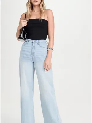 NEW NWT SZ XS white Susana Monaco Fold Over Tube Top Fold Over Tube Top thumbnail 4