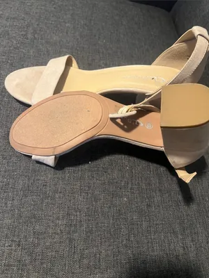 Chinese Laundry Blush Beige Ankle-Strap Block Heels thumbnail 4