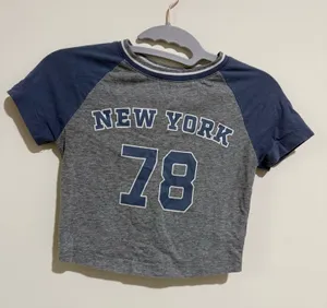 Target Cropped Short Sleeve Top thumbnail 1