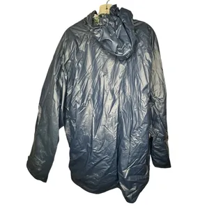Totes Navy Rain Coat with Hood‎ Blue Size XL thumbnail 4