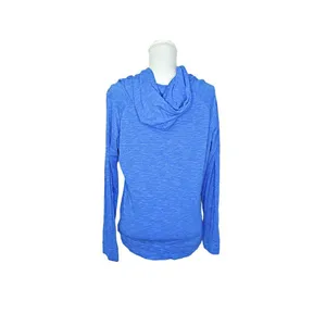 Columbia Womens Blue Rocky Ridge III Lightweight Pullover Hoodie Pouch Pockets L thumbnail 2