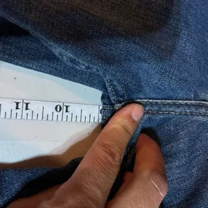 Vintage Y2K American Eagle Outfitters Women's Bootcut Jeans Blue Denim‎ Size 4 thumbnail 12