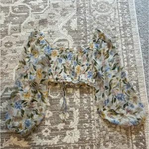 Anne Rae Flowered Corset Top Multiple Size L thumbnail 4