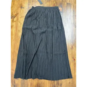 Lulus Midsummer Memories Black Mid-Rise Maxi Skirt Size Medium NWT thumbnail 9