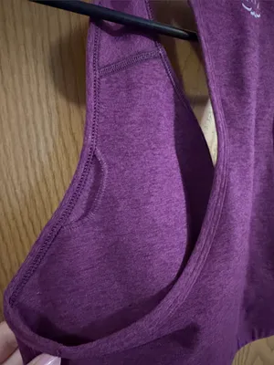 Beyond Yoga Women’s Purple Spacedye Lift Your Spirits Sports Bra XL thumbnail 8
