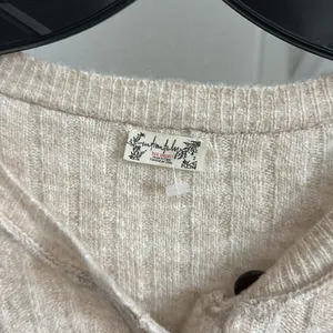 Free People Ribbed Knit Long Sweater size M thumbnail 5