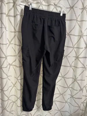 Grey's Anatomy Black Cargo Jogger Professional Wear Scrubs thumbnail 6