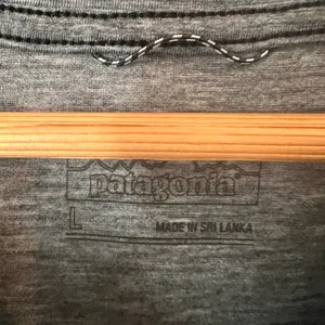 Large Patagonia Gray Relaxed Long Sleeve Shirt thumbnail 3